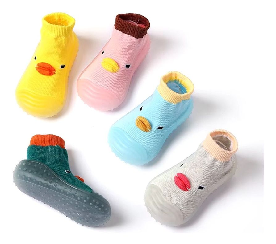 Set de 2 Zapato Calcetín Bebé Suave Antideslizante Jhn-0