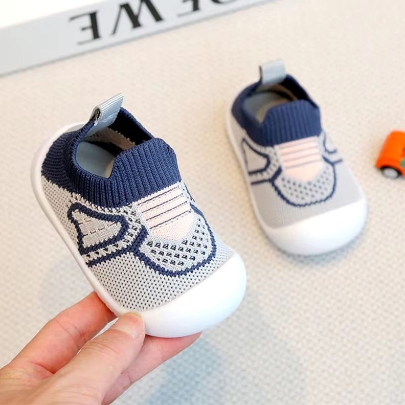 Set de 2 Zapato Bebé Calcetín Antideslizante Suave Jhn-3