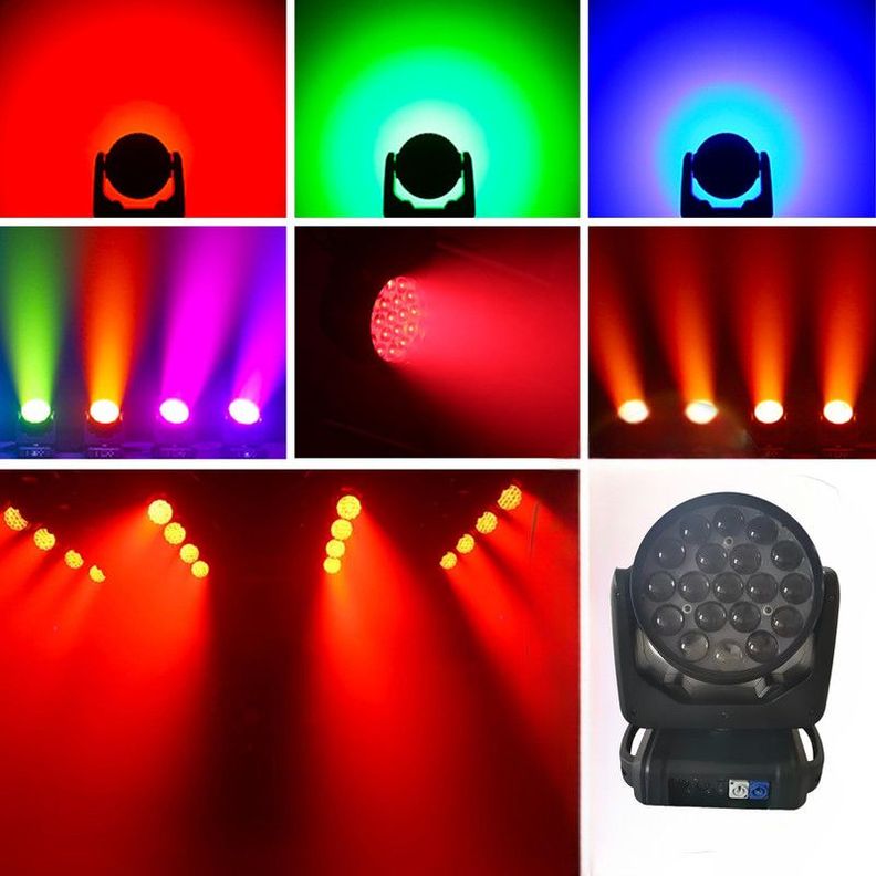 Luces Led Profesional Giratoria Escenario DJ Boda Evento Lau-7