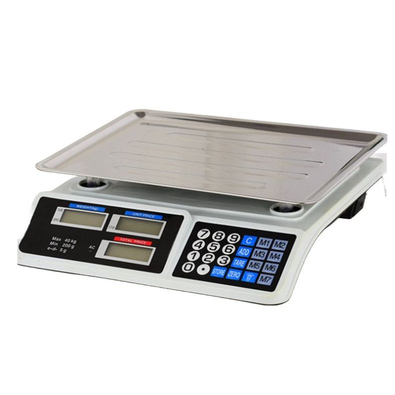 Balanza Digital 40Kg Pantallla LCD Multifuncional Lau-0