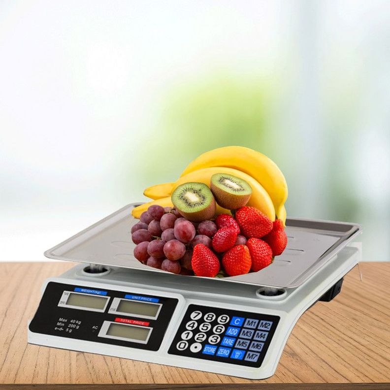 Balanza Digital 40Kg Pantallla LCD Multifuncional Lau-4