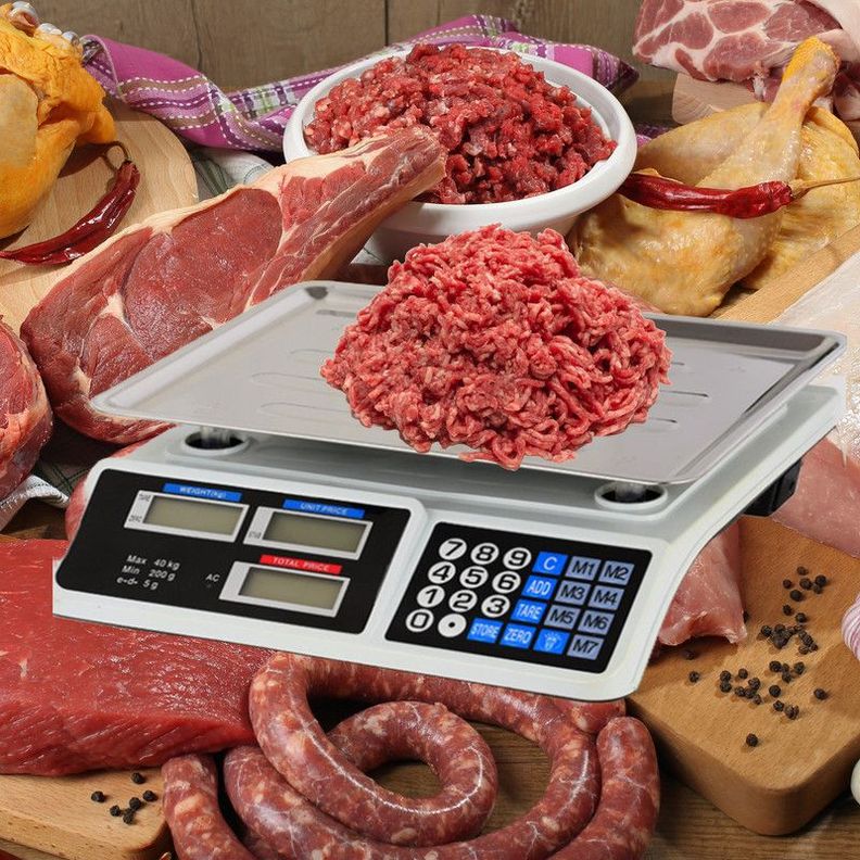 Balanza Digital 40Kg Pantallla LCD Multifuncional Lau-6