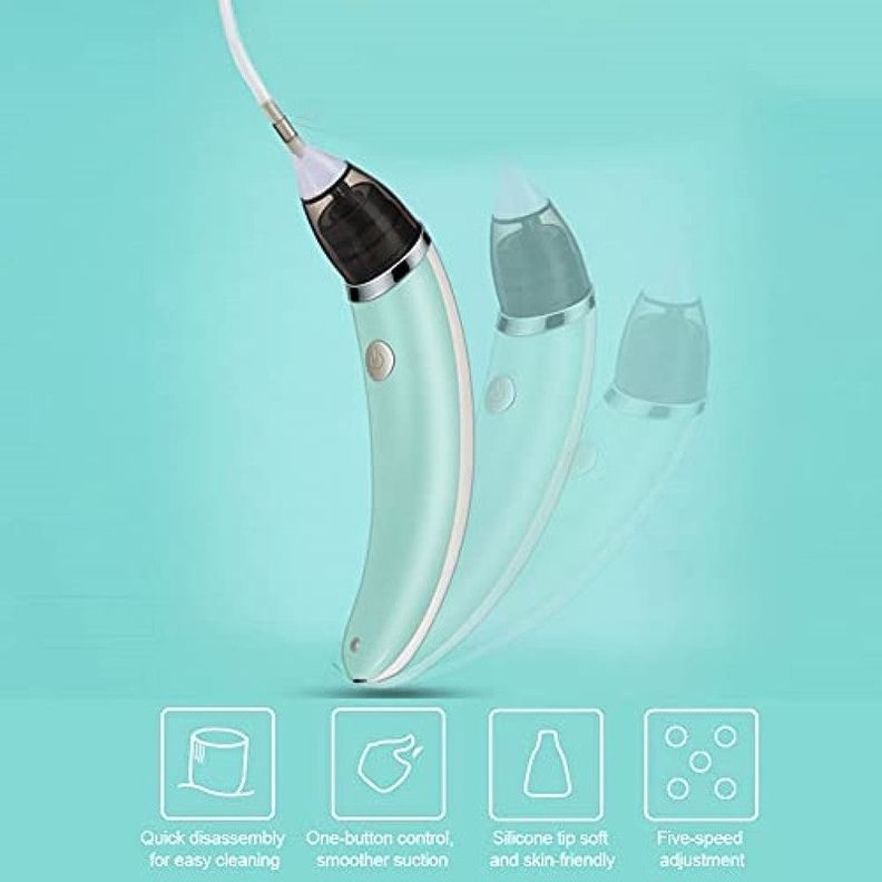 Aspirador Nasal Portatil Limpieza Bebe Niños Lau-2