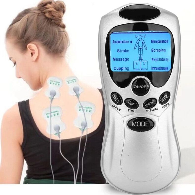 Masajeador Pulso Terapia Pantalla LCD Corporal Alivio Lau-1