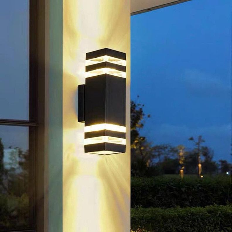 Lampara Pared Moderna LED Exterior Decoracion Lau-1