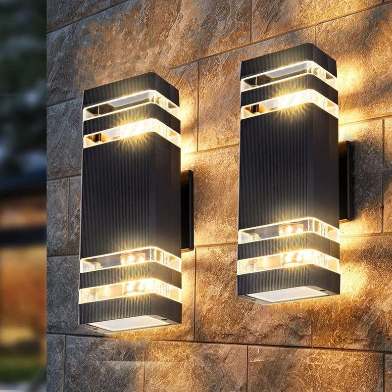 Lampara Pared Moderna LED Exterior Decoracion Lau-2