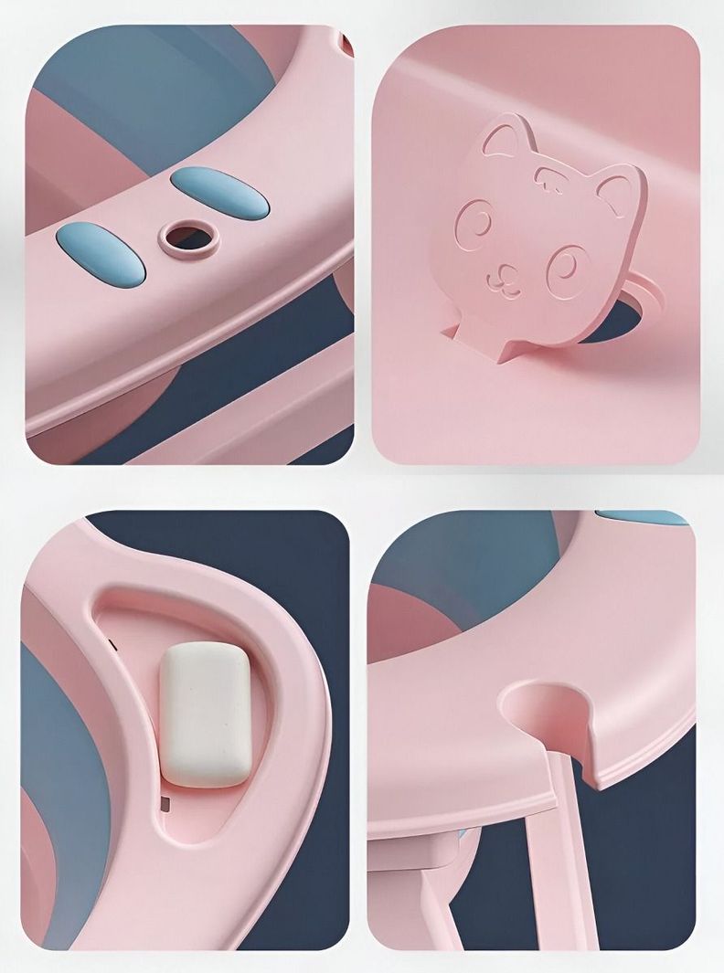 Bañera Retráctil Bebés Hidromasaje Plegable Infantil Jhn-3