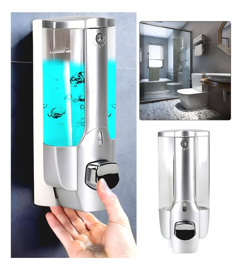 Dispensador Jabón Líquido Despachador Loción Pared Gel Jhn-5