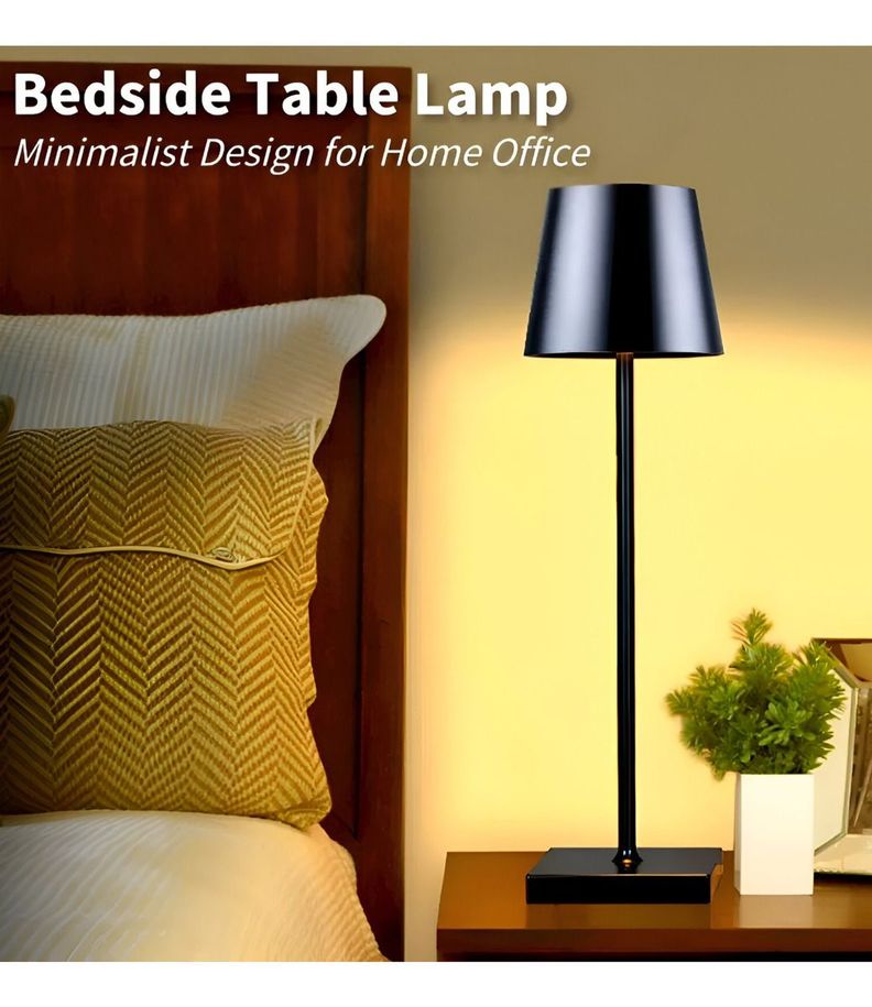 Lámpara Mesa Táctil Led Inalámbrica Usb Luz Noche Jhn-6