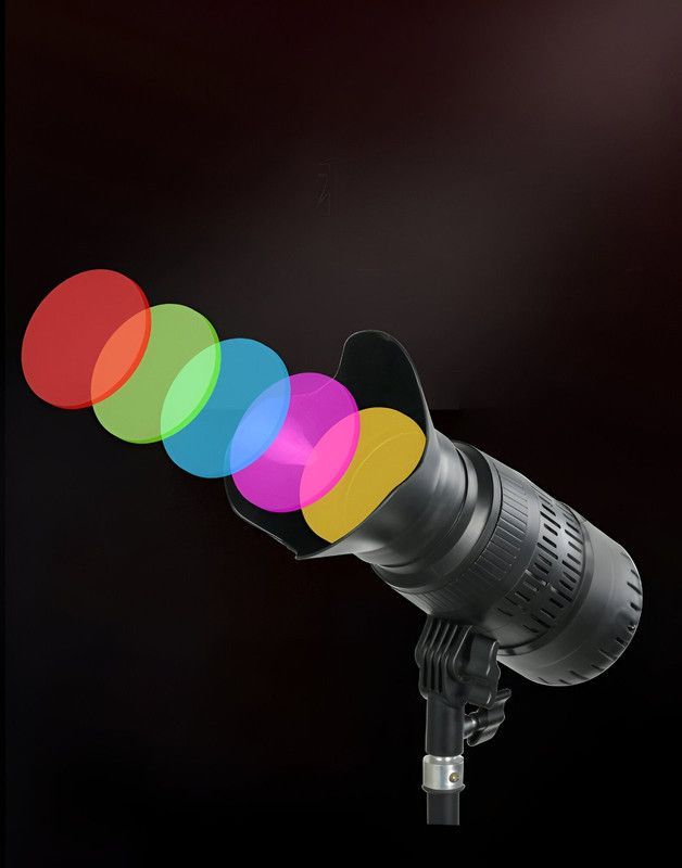 Iluminacion Foco Spotlight RGB Fotos Escenario Luce LED Lau -7