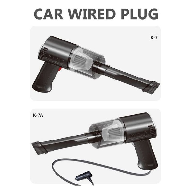 Aspiradora 2en1 Pistola Portátil Inalámbrica Auto Hogar Lau-3