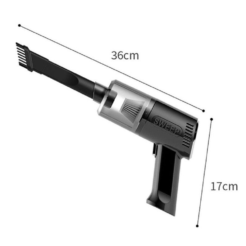 Aspiradora 2en1 Pistola Portátil Inalámbrica Auto Hogar Lau-5