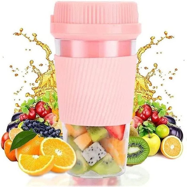Batidor Licuadora Portatil Vaso Recargable Mini Extractor Jugo Lau-3