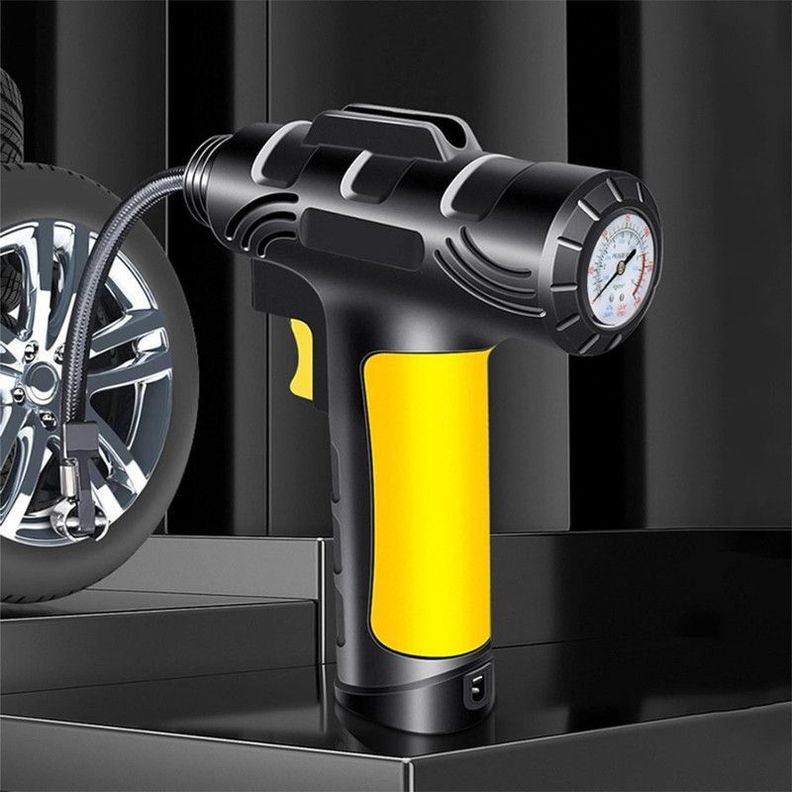 Compresor Portatil Vehiculo Inflador Inalambrico 12V Lau-1