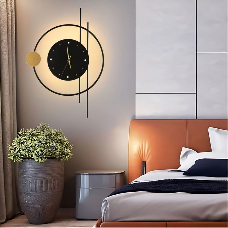 Reloj Pared Moderno LED Silencioso Decorativo Jhn-2