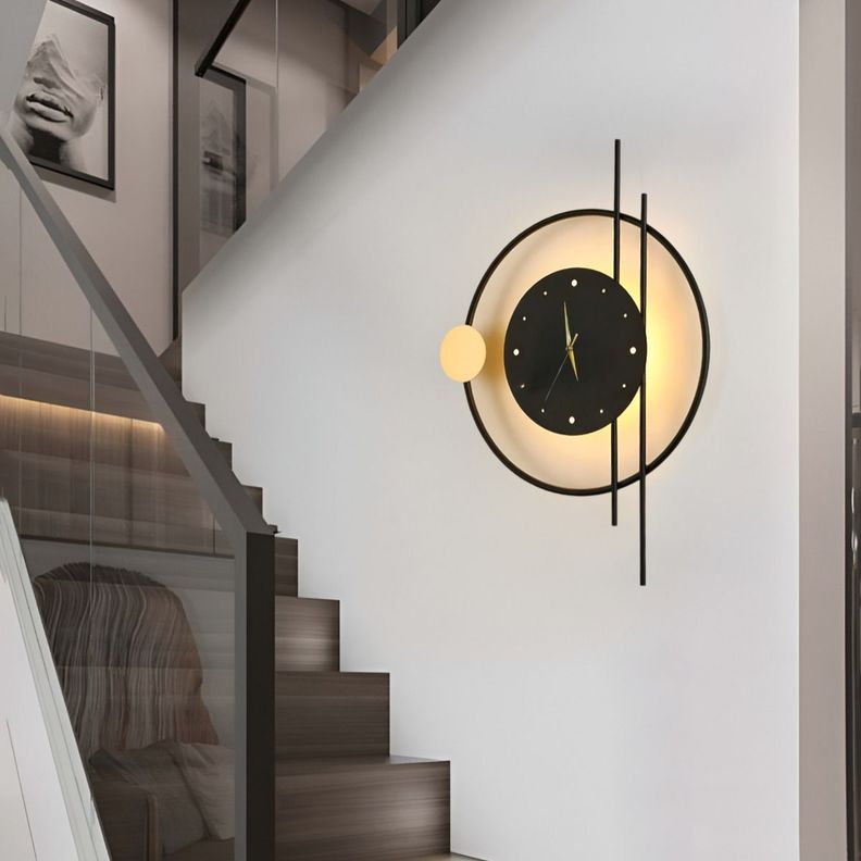 Reloj Pared Moderno LED Silencioso Decorativo Jhn-4