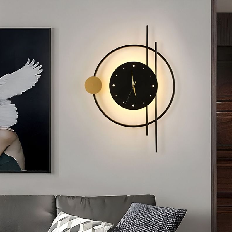 Reloj Pared Moderno LED Silencioso Decorativo Jhn-5