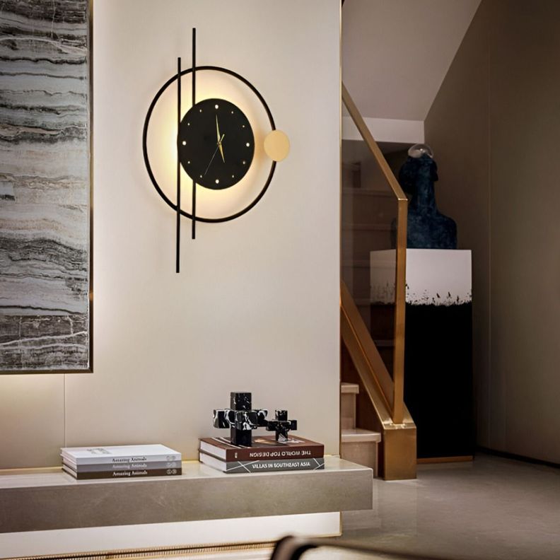 Reloj Pared Moderno LED Silencioso Decorativo Jhn-6