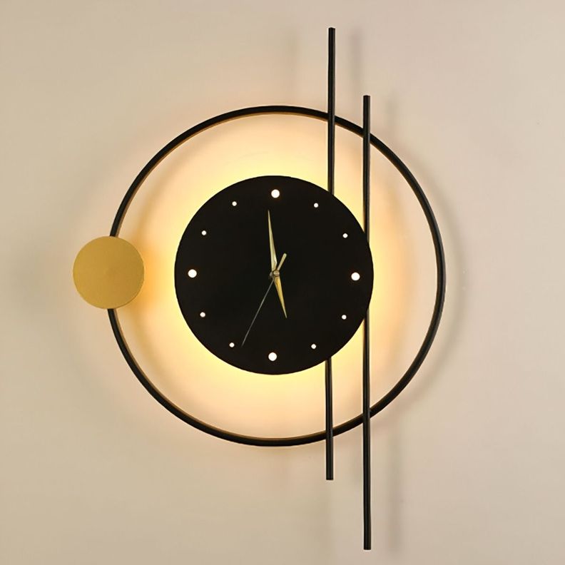Reloj Pared Moderno LED Silencioso Decorativo Jhn-9