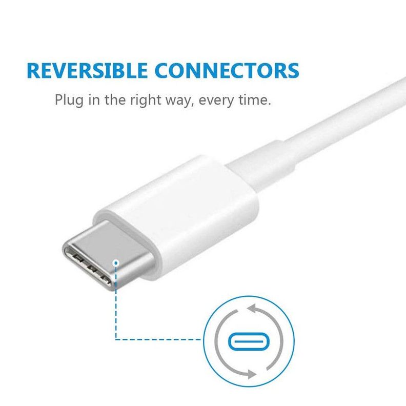Set 3 Cable Tipo C Carga Rapida Transferencia Datos USB Lau-5