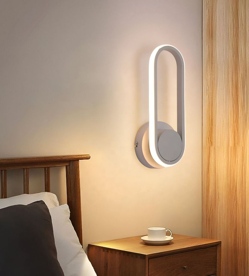 Lámpara Aplique Pared Giratoria Decorativa 3 Modos Jhn-4