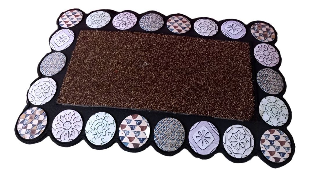 Alfombra Decorativa Goma 3D Interior Exterior Jhn-0