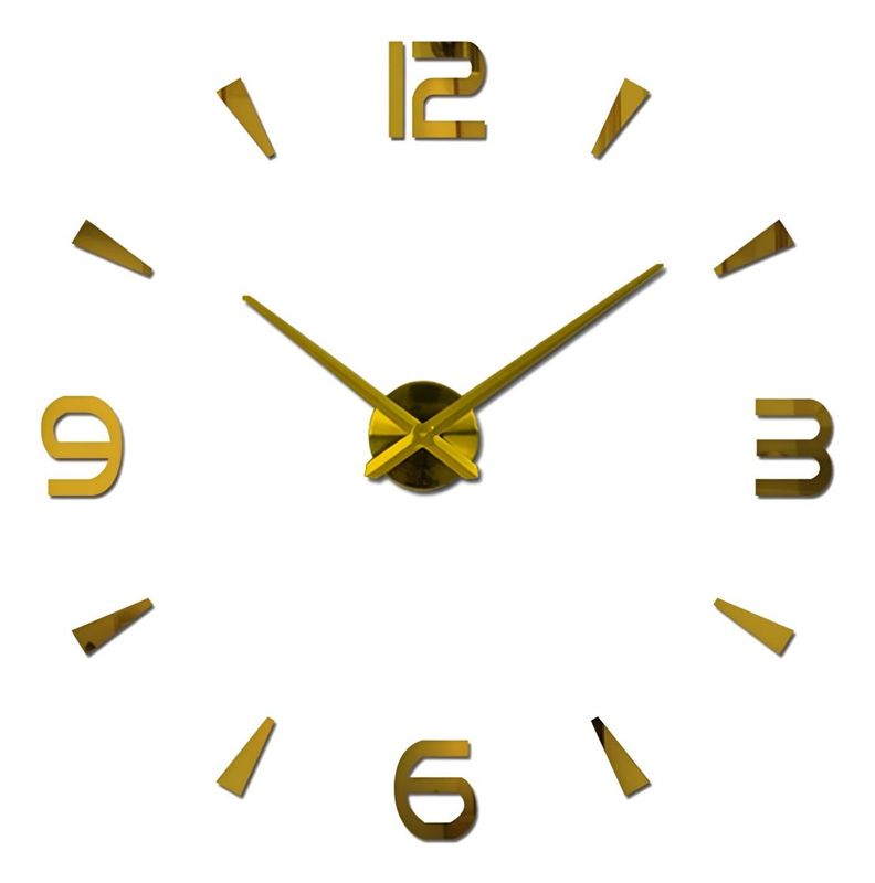 Reloj Pared Moderno 3D Acrílico Decoración Hogar Grande Jhn-0