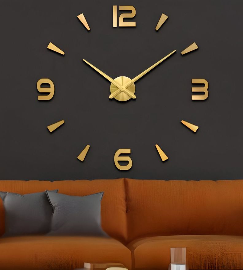 Reloj Pared Moderno 3D Acrílico Decoración Hogar Grande Jhn-2
