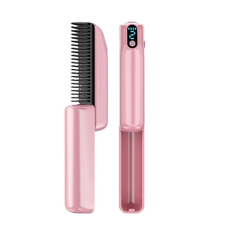 Cepillo Alisador Termico Cabello Mujer Belleza Hogar Spa Lau-0