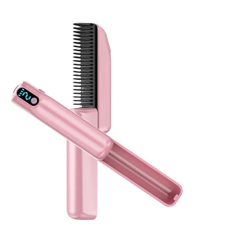Cepillo Alisador Termico Cabello Mujer Belleza Hogar Spa Lau-1
