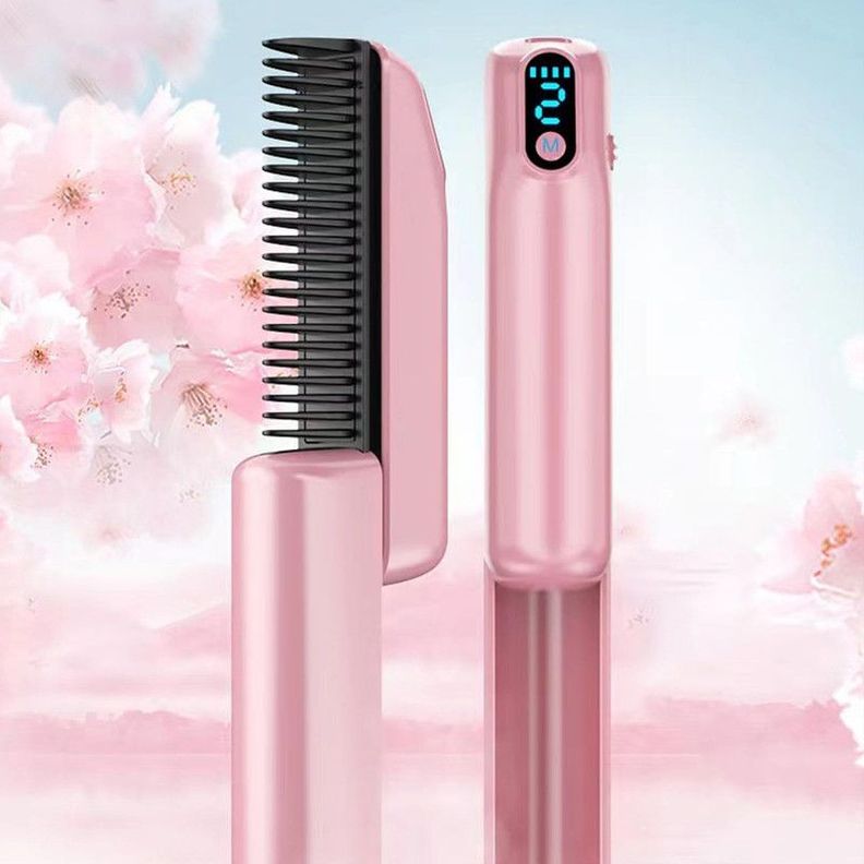 Cepillo Alisador Termico Cabello Mujer Belleza Hogar Spa Lau-2