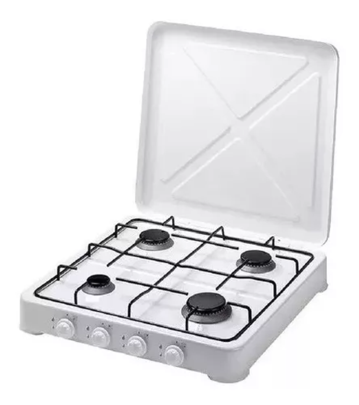 Cocina Cocinilla Gas 4 QuemadoresTapa Camping Depto Lau-0