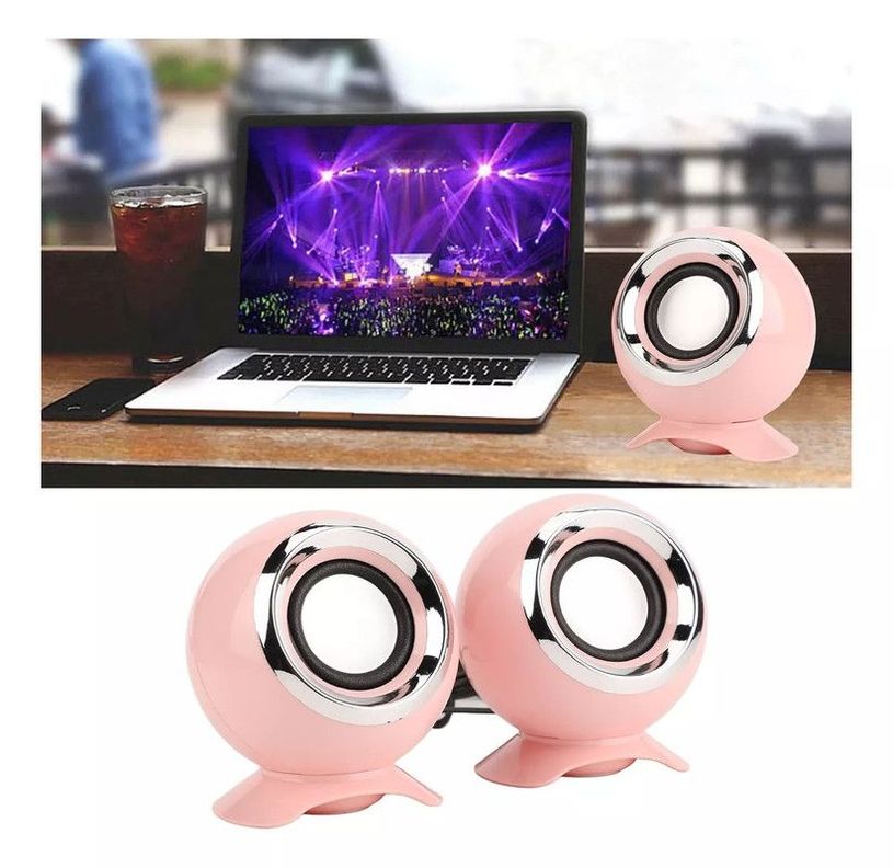 Parlante Ordenador USB Interfaz Portátil Sonido Envolvente Lau-1