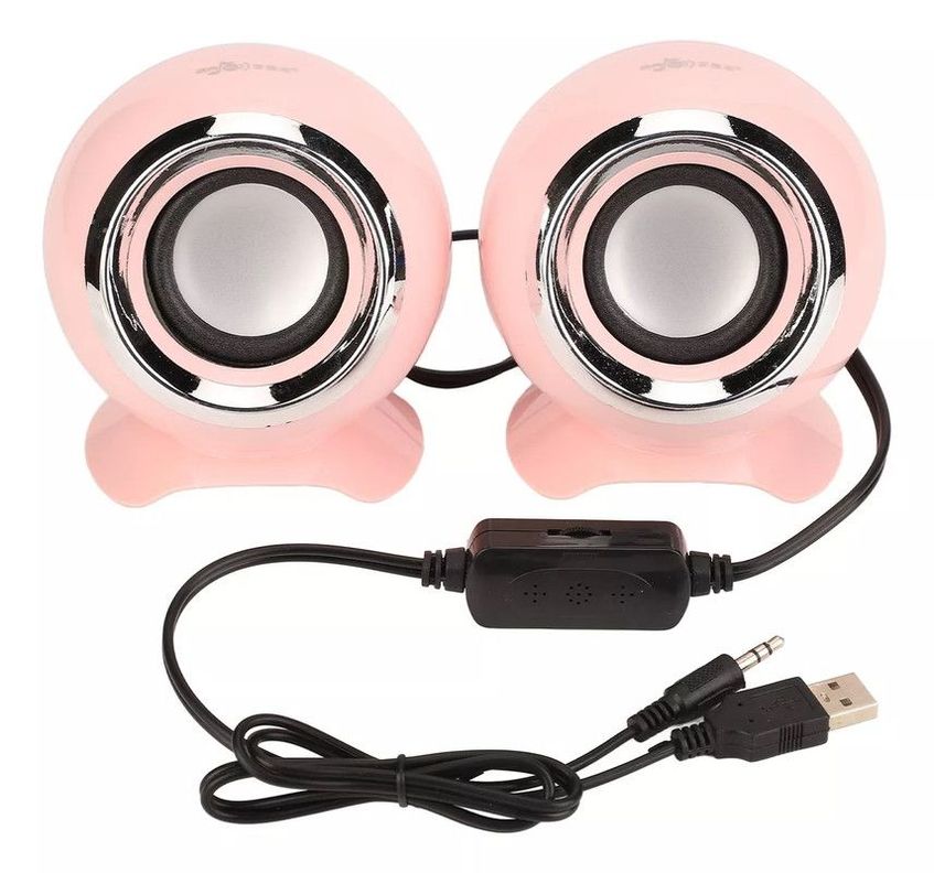 Parlante Ordenador USB Interfaz Portátil Sonido Envolvente Lau-4
