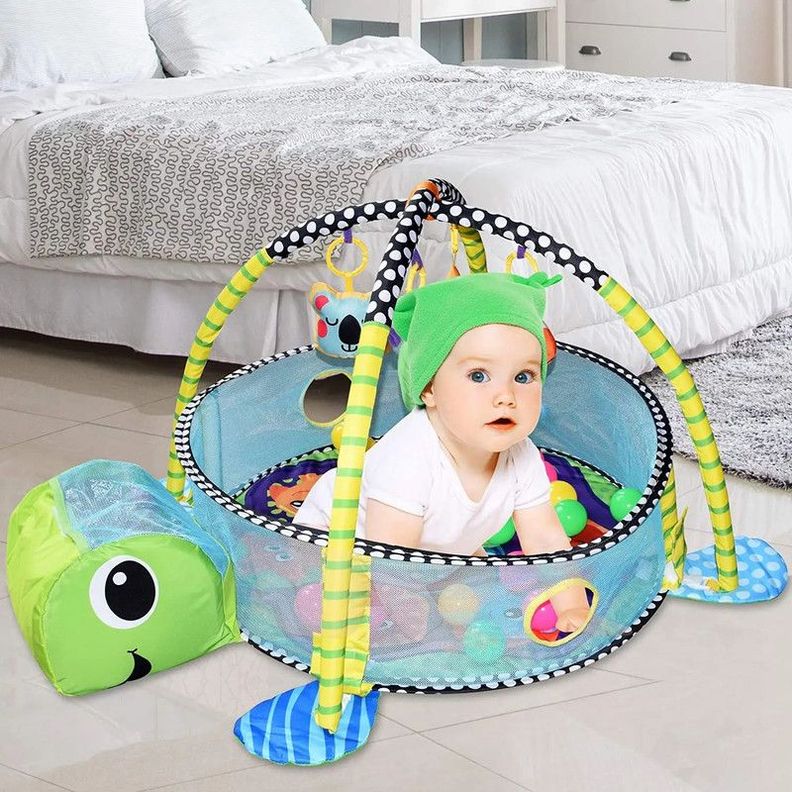 Gimnasio 3en1 Diversion Estimulacion Crecimiento Bebes Lau-7