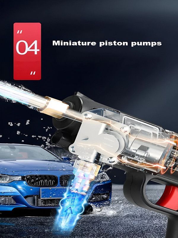 Hidrojet Limpiador Presion Portatil Inalambrico Lau-6