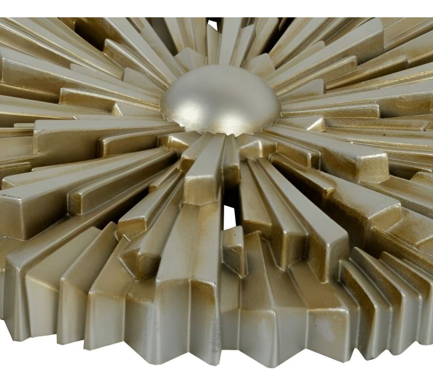 Figura Decorativa Redonda Pared Escultura Mural 3D Jhn-1