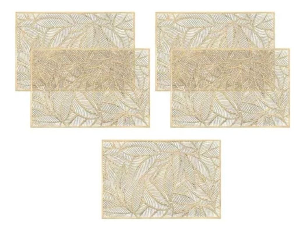 Set de 10 Manteles Individuales Huecos Mesa Comedor Jhn-3