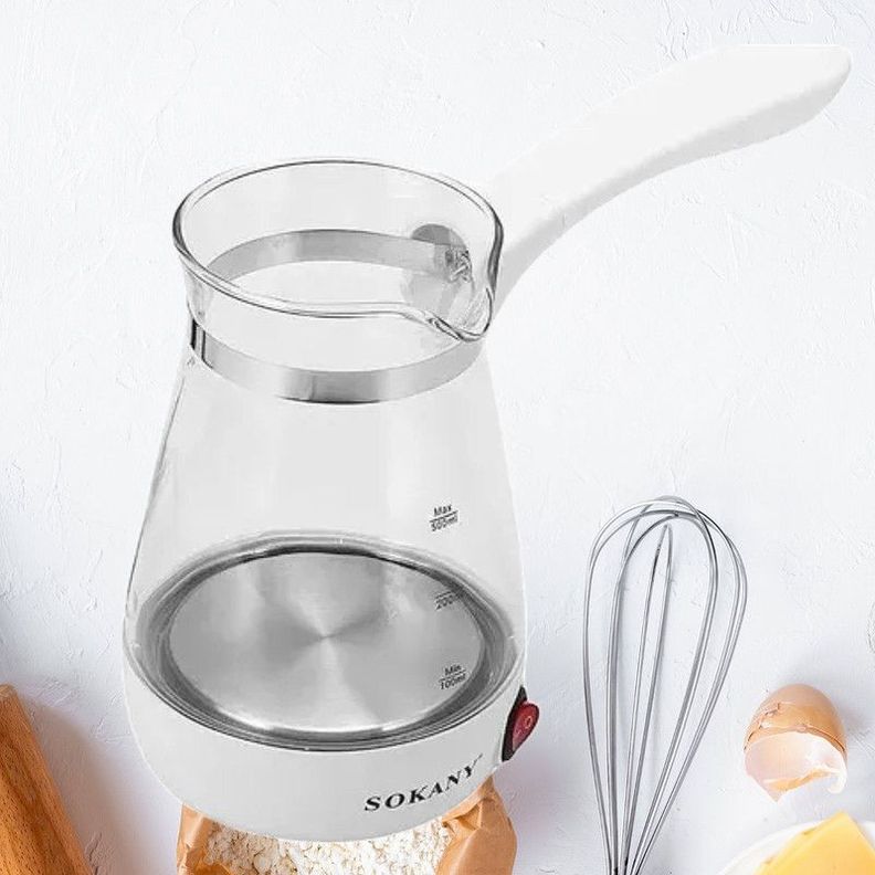 Hervidora Jarra Tetera Cafetera Vidrio Te Cocina 500ml Lau-2