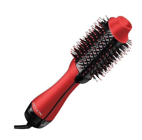 Cepillo Secador Voluminizador Revlon One Step Rojo-0
