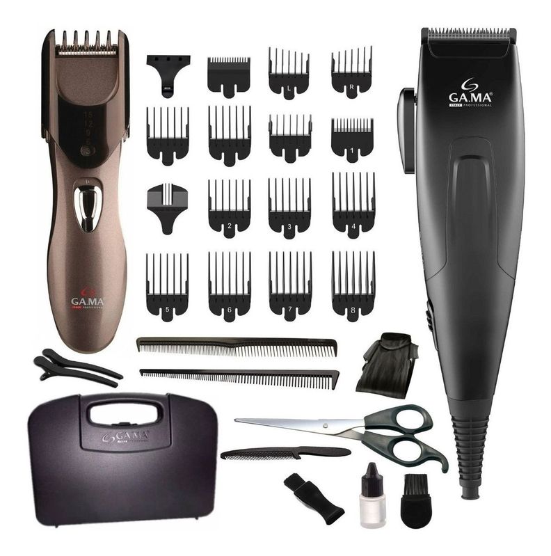 Maquina Corta Pelo Clipper GM-562 29 Piezas Roja Gama-3