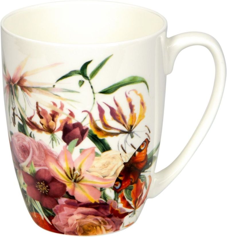 Delicada Taza De Porcelana Blossom Magic De Marjolein Bastin Blanco