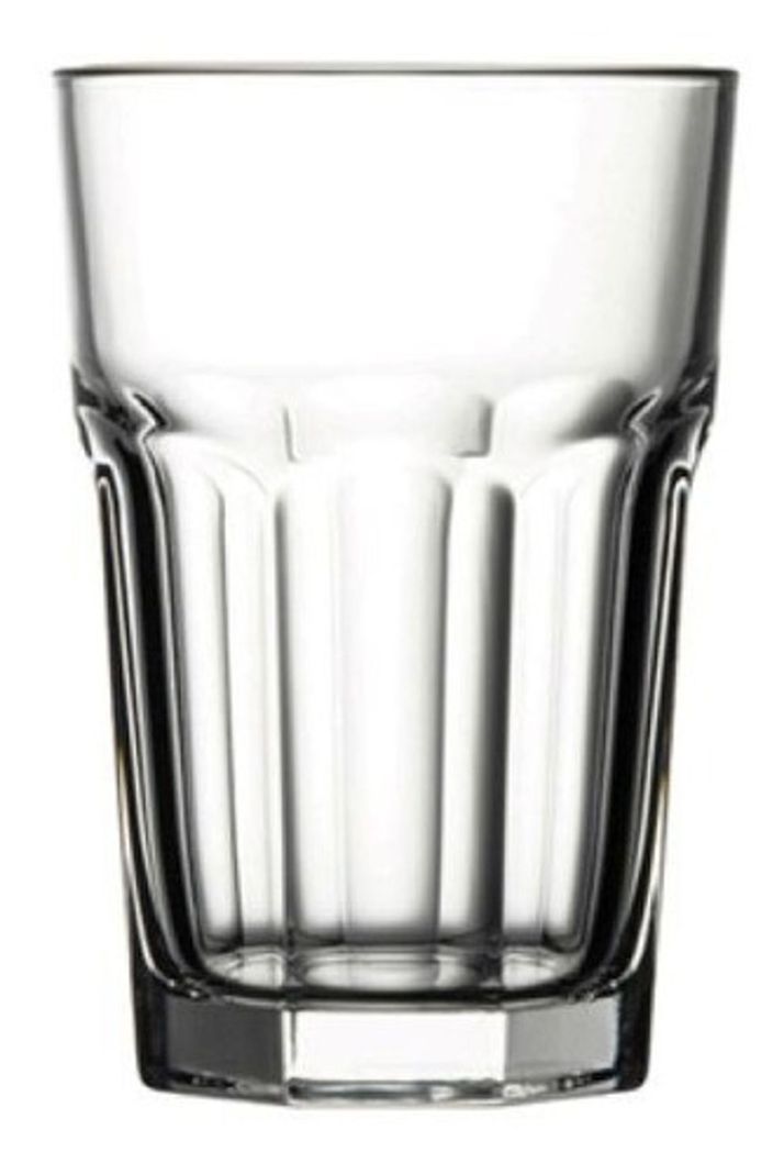 Set De 6 Vasos Vidrio Templado Alto Casablanca 355cc-0
