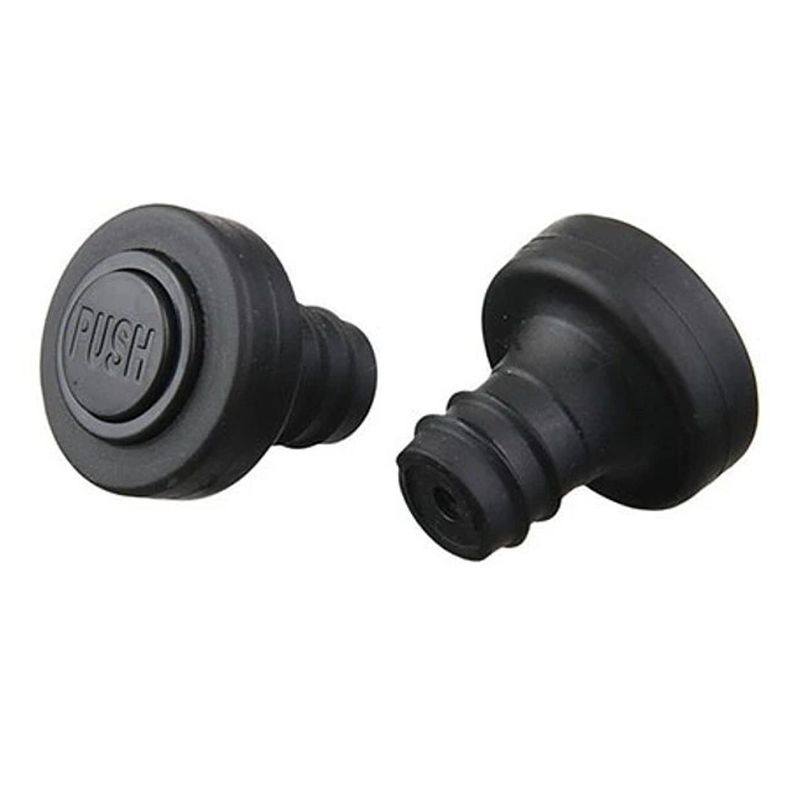 Set 2 Tapones De Bomba De Vacío Para Vino-0