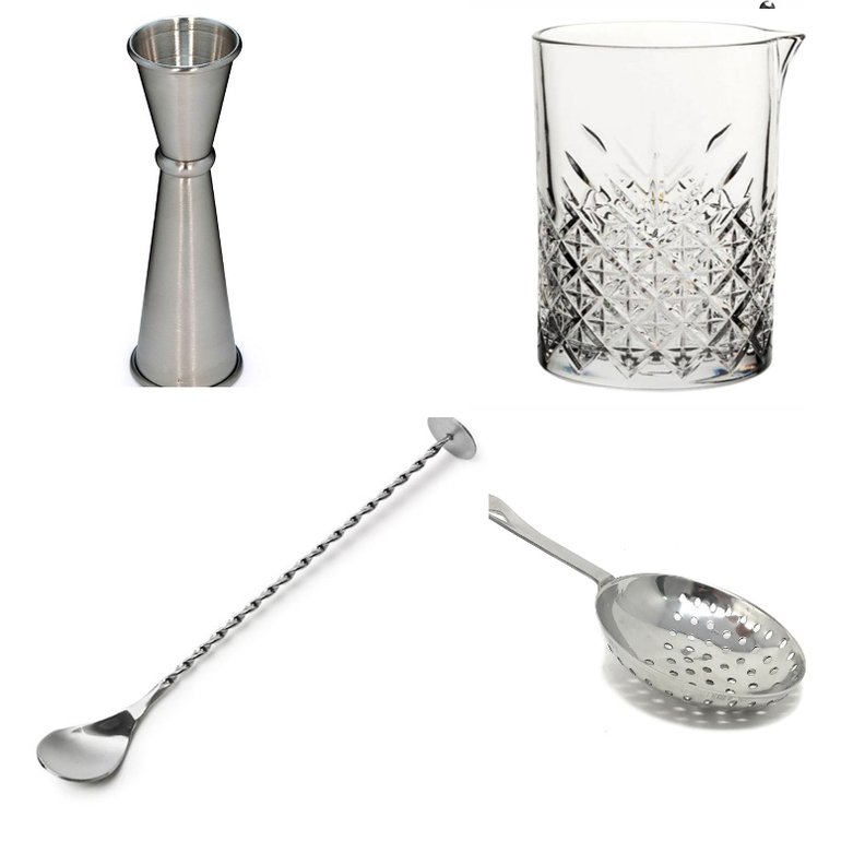 Set Mezclador Coctel 4 Piezas Bar-0