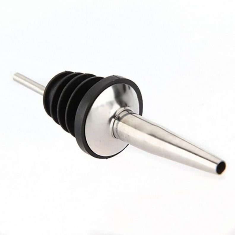 Set De 5 Picos Botella Bar Dispensador Vertedor Acero Pour-0