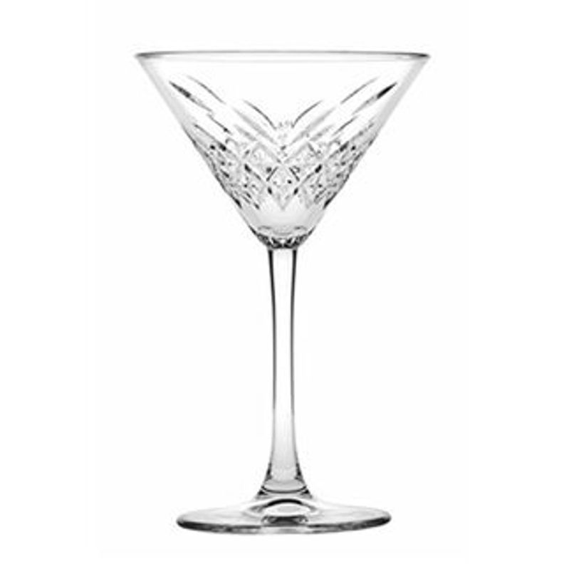  Set De 4 Copas Vidrio Martini Timeless 230cc-0