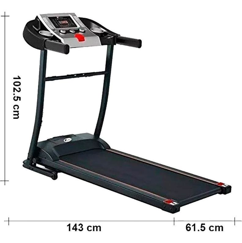 Caminadora Electrica  3.5 Hp Gym Hogar Profesional Centurfit-3