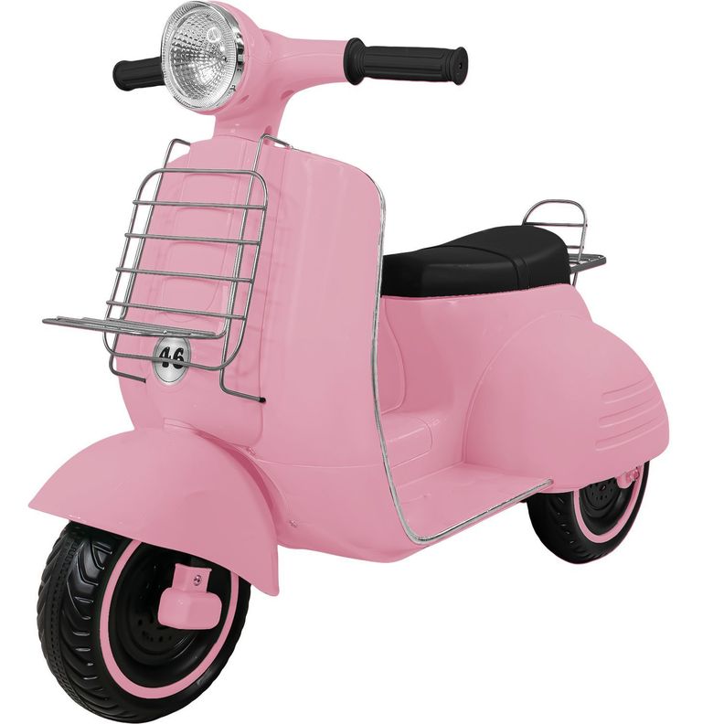 Motocicleta Montable Vintage Motoneta 12 V Luz Led-1