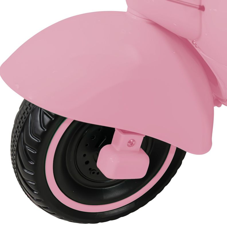 Motocicleta Montable Vintage Motoneta 12 V Luz Led-2